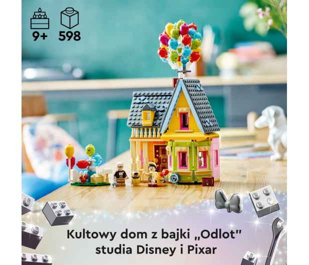 LEGO Disney i Pixar 43217 Dom z bajki „Odlot” - 1091361 - zdjęcie 11